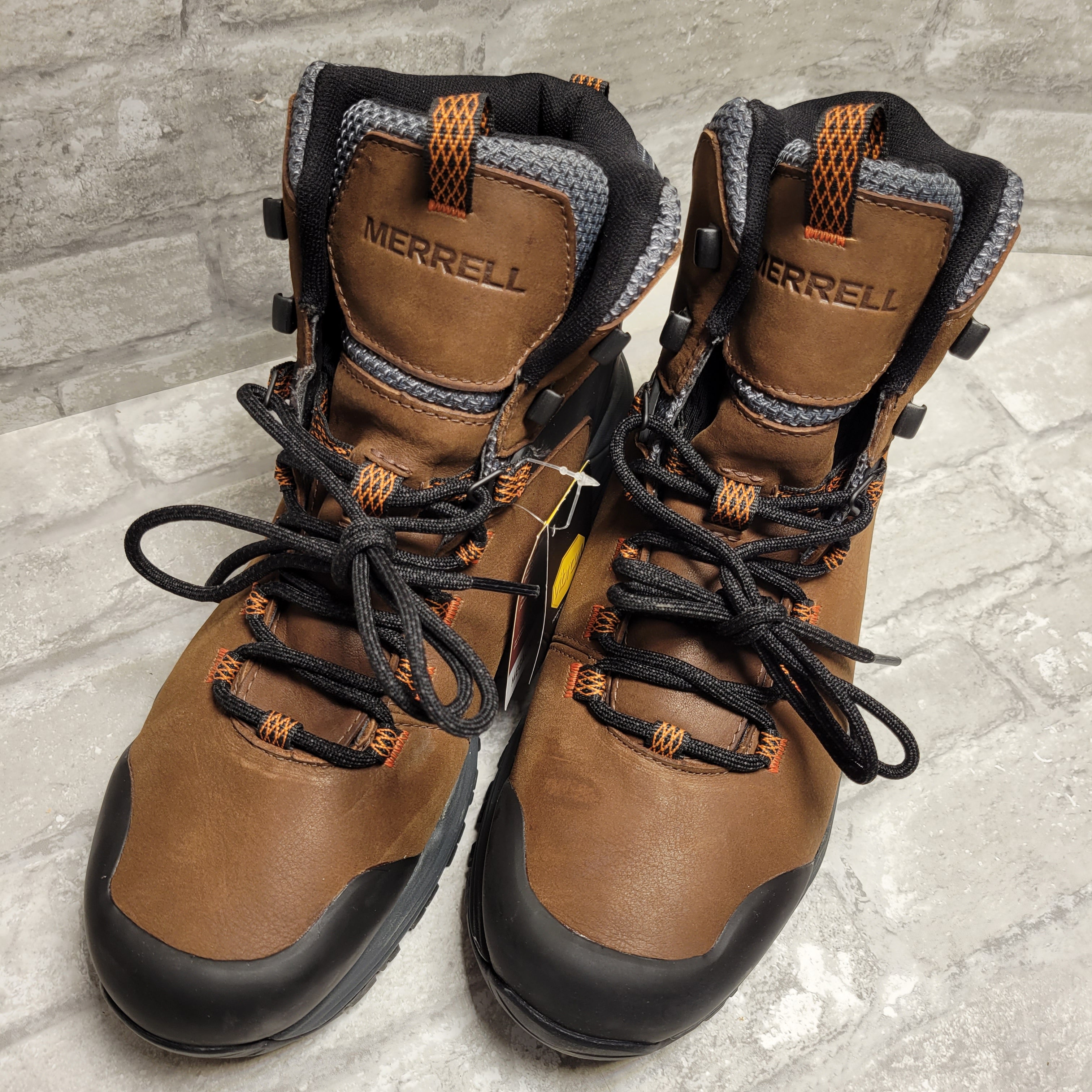 Merrell Men's Phaserbound 2 Tall Waterproof Hiking Boots, Brown/Black